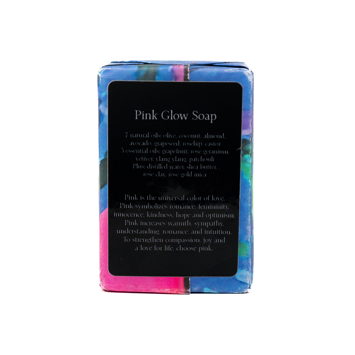 Pink Glow Soap - Romantic Cold-Processed Bar with Rose and Shea Butter