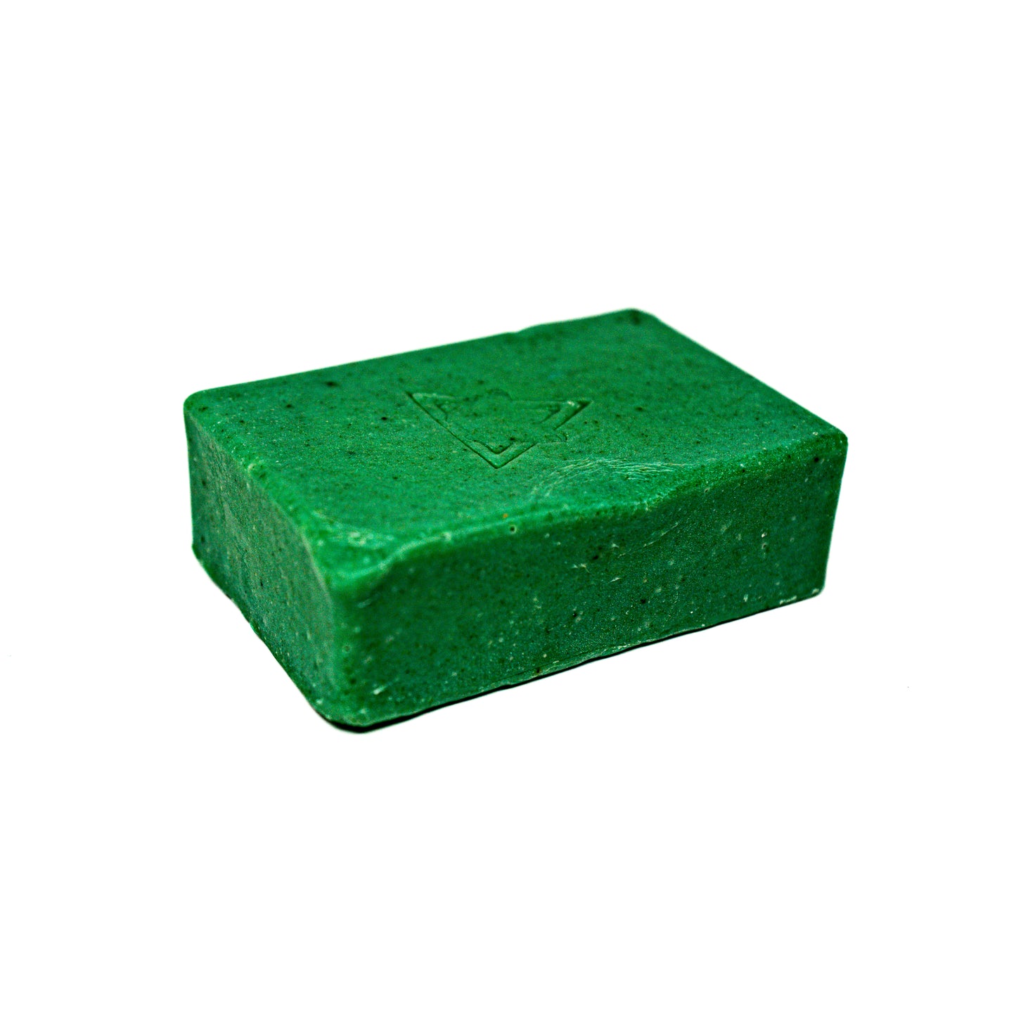 Green Glow Soap - All-Natural Cold Process Soap - 7 Natural Oils, 5 Essential Oils - Green Bentonite Clay, Spirulina - Handcrafted