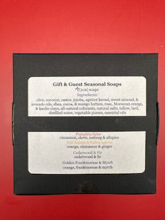 Gift & Guest Fall & Winter Glow Soaps