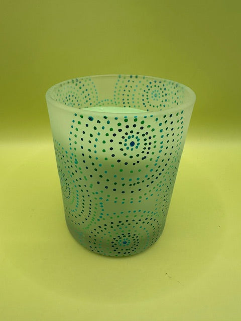 Seasonal Confetti Glow Candles