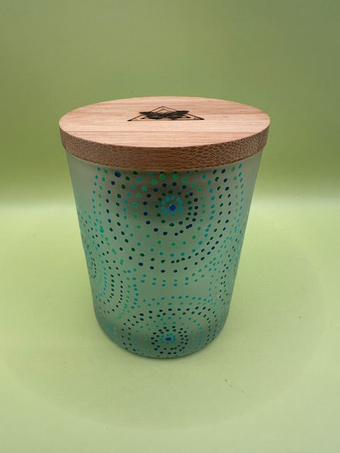 Seasonal Confetti Glow Candles