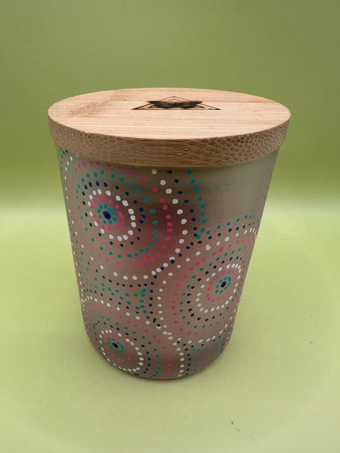 Seasonal Confetti Glow Candles