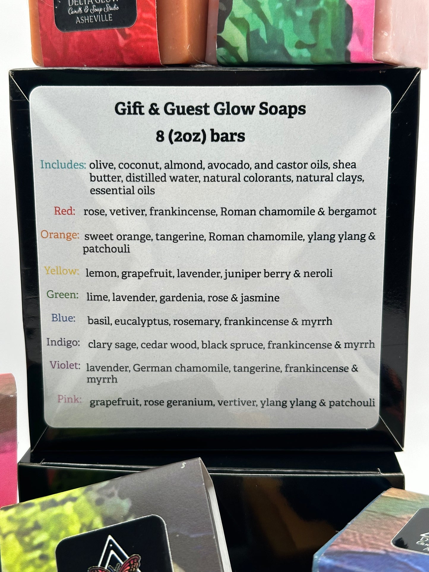 Gift & Guest Hospitality Glow Soaps