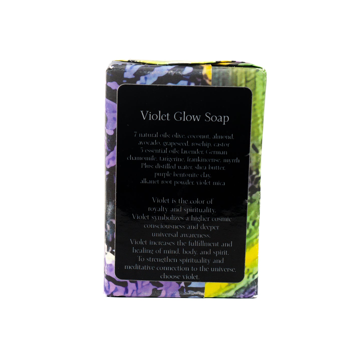 Violet Glow Soap - All-Natural Cold-Processed Soap with Lavender & Chamomile