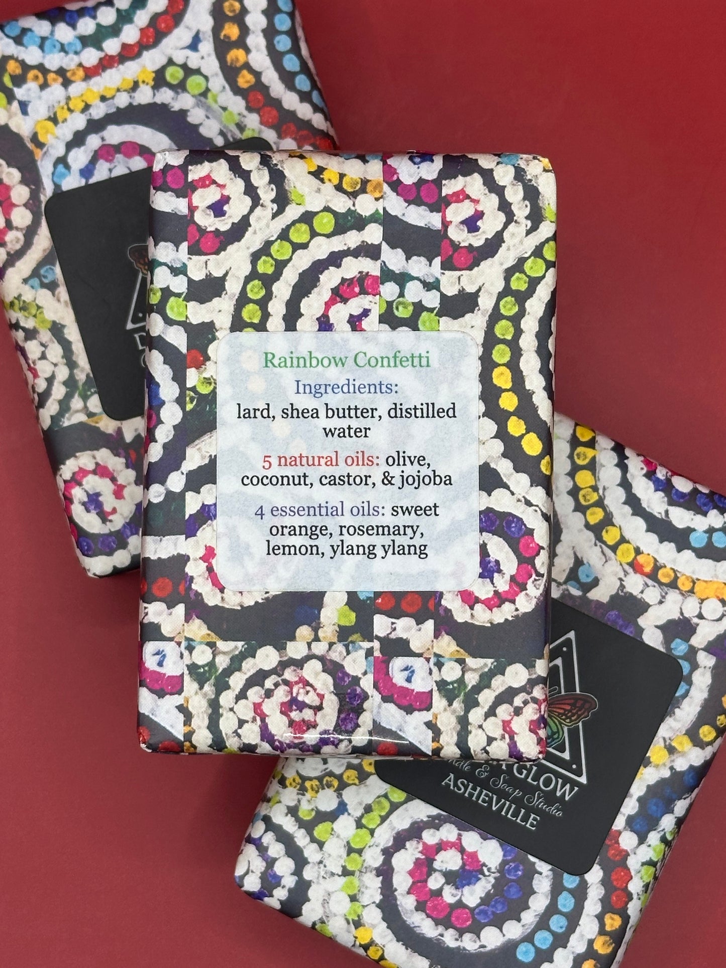 Rainbow Confetti Bath Bar