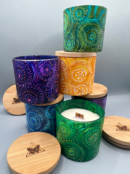 Seasonal Starry Nite Candles
