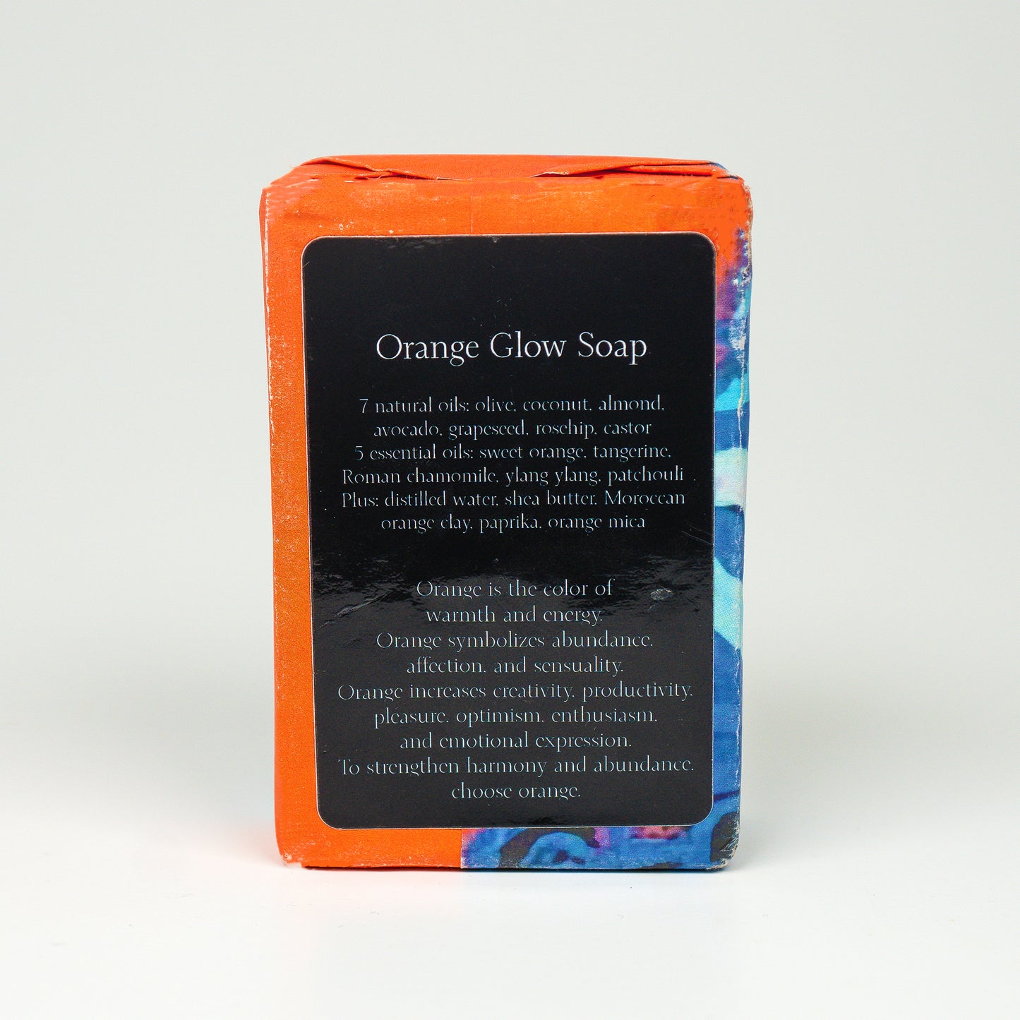 Orange Glow Soap - Energizing Cold-Processed Bar with Sweet Orange and Shea Butter