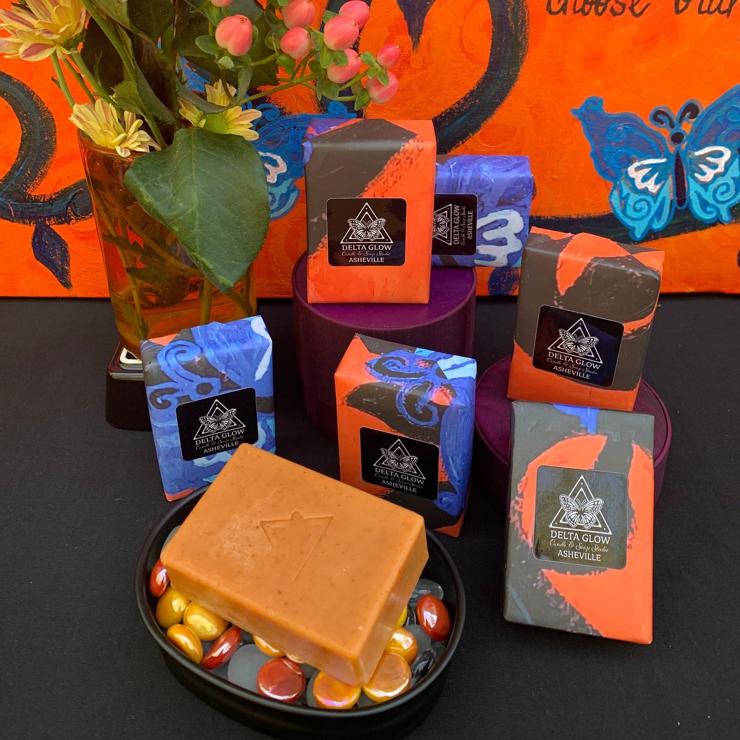 Orange Glow Soap - Energizing Cold-Processed Bar with Sweet Orange and Shea Butter