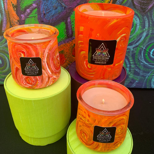 Autumn Glow Starry Night Candle